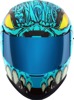 ICON Airform Manik'RR MIPS Helmet - Blue, Small - Full Face Helmet with MIPS Technology