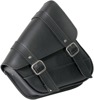 Willie & Max Revolution Swingarm Saddlebags Black Synthetic Leather