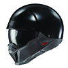 HJC i20 Convertible Street Helmet XS Black - Convertible street helmet, size XS, black