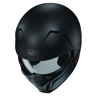 HJC i20 Convertible Street Helmet 2X SF Black - Convertible street helmet, 2X, SF Black, DOT approved
