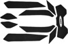 WSM Traction Mat Set Black For Sea-Doo Spark Trixx 2up 3up - Black traction mats For Sea-Doo Spark Trixx 2up/3up