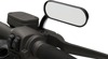 Arlen Ness Mini Oval Mirror Black Right 4-1/2"x1-1/2"