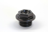 Works Connection Anodized Black Aluminum Oil Filler Plug - M24x3 For KTM, Gas Gas, Husqvarna