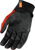 ICON Anthem3 Gloves Men's Large Black/Red - Short cuff sport riding gloves