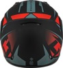 GMAX MD-04S Sector Snow Helmet Matte Black/Red Large Electric Shield