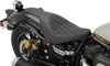 Double Diamond Vinyl Solo Seat Black Low - For 13-19 Yamaha XVS950 Bolt