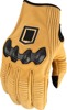 ICON Long Track CX Gloves - 2XL - Men's short cuff gloves with D3O knuckle protection