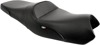 World Sport Performance Plain CarbonFX Vinyl 2-Up Seat - Black