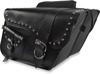 Willie & Max Ranger Studded Slant Saddlebags 16"x11"x6.5"