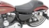 Americano Plain 2-Up Seat - Black - For 04-20 Harley XL