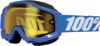 100% GOGGLE Accuri SNOW Blue Yellow 100% GOGGLE Accuri SNOW Blue Yellow