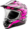 Gm-11S Dual-Sport Vertical Snow Helmet Blk/Hi-Vis Pink Md Gm-11S Dual-Sport Vertical Snow Helmet Blk/Hi-Vis Pink Md