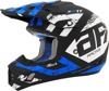 AFX FX-17 Attack MX Helmet XL Blue Black Matte Unisex - Lightweight vented MX helmet, XL Blue Black Matte