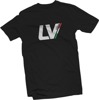 Leovince T-Shirt Black White Large Men's - Men's Black/White T-Shirt Size Large
