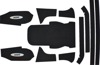 WSM Traction Mat Black For Kawasaki JS800 800 SX-R 2003-2011 - Traction mat set for Kawasaki 800 SX-R 2003-2011