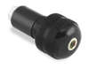 BikeMaster Anti Vibration Bar Ends Black - Fits 7/8" Handlebars