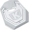 Kuryakyn Lodestar Kickstand Shoe Silver Fits BMW R1200/1250 GS/Adv