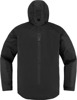 ICON Women's PDX3 Jacket Black 2XL - Waterproof riding jacket for women
