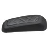 Mustang Saddlebag Lid Covers Diamond Stitch Black Fits 08-21 Harley FL Touring
