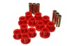 Energy Suspension Rear Leaf Spring Bushings - Red Fits 05-14 Toyota Tacoma