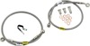 Stainless Steel Front Brake Line Kit - 2 Lines - For Honda CBR929RR & CBR954RR
