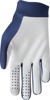 THOR LAUNCHMODE Gloves Men's Large Navy/White - Men's riding gloves in Navy/White, size Large