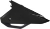 Cycra Side Number Plates Black Fits Honda