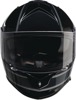 Z1R Warrant Amplify Helmet - XS Gray/Black - Full-face helmet with drop-down sun visor