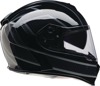 Z1R Warrant Amplify Helmet - XS Gray/Black - Full-face helmet with drop-down sun visor