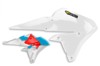 15-19 Yamaha WR250F Powerflow Radiator Shrouds White 15-19 Yamaha WR250F Powerflow Radiator Shrouds White