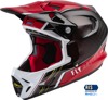 Fly Racing Werx-R Carbon Helmet Red Gloss Medium - Lightweight carbon full-face helmet in Red, Medium