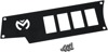 Dashplate Left Black 4Switch Small - For 15-19 Polaris RZR 900/1000