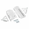 Devol Aluminum Radiator Guards For Kawasaki KX250 KX450 KX250X KX450X