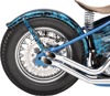 Drilled Polished Rear Brake Rotor 292mm Counterbore