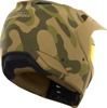ICON Elsinore Magnacross Helmet Tan Camo - Small - Modular helmet with MX Shield & camo graphics