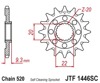 JT Front Sprocket 14T-520 Self-Cleaning JTF1446.14SC For 06-23 Kawasaki KX250F/X