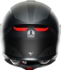 AGV Tourmodular Frequency Modular Helmet Matte Black Red M - Modular helmet, matte black/red, size M