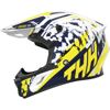 THH T710X Renegade Helmet Yellow/Blue 2XL