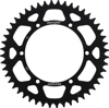 Aluminum Rear Sprocket 48T Black - For 82-17 Kawasaki Suzuki Aluminum Rear Sprocket 48T Black - For 82-17 Kawasaki Suzuki