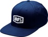 100% Men's Icon Hat Navy One Size