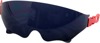 Z1R Saturn SV Helmet Internal Sun Visor Smoke Adult One Size - Replacement sun visor For Z1R Saturn SV helmets