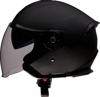 Z1R Road Maxx 2.0 Helmet Matte Black - Small - Unisex open-face helmet in matte black, size S