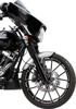 Arlen Ness 21" Pro Short Front Fender - Natural Finish Steel