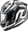Arai Contour-X Snake Helmet 2XL White/Black/Silver - Full-face touring helmet with Snake graphic