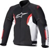 Alpinestars AST v2 Air Jacket Black White Red Men's 4XL - Mesh sport motorcycle jacket in 4XL, Black/White/Red