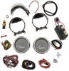 Dakota Digital MVX Two-Gauge Kit Black/Grey Chrome Bezel