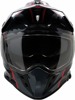 Z1R Range 2.0 Voyager Helmet Red/Black Large - Dual sport helmet with sun visor