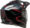Z1R Range 2.0 Voyager Helmet Red/Black Large - Dual sport helmet with sun visor