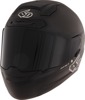 6D ATS-1R Solid Full Face Helmet Matte Black 2XL - Full face carbon helmet, matte black, size 2XL