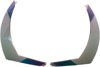 ICON Airform Helmet Rear Spoiler RST Green One Size - Replacement spoiler for ICON Airform helmets
